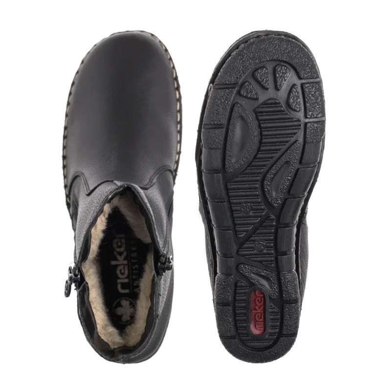 Rieker Czarne 73365-00 Black (RI326-a) kingad