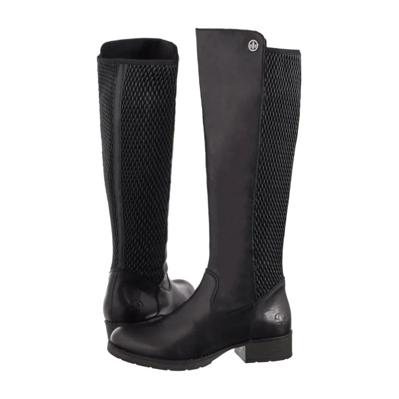 Rieker Czarne Z9591-00 Black (RI327-a) kingad
