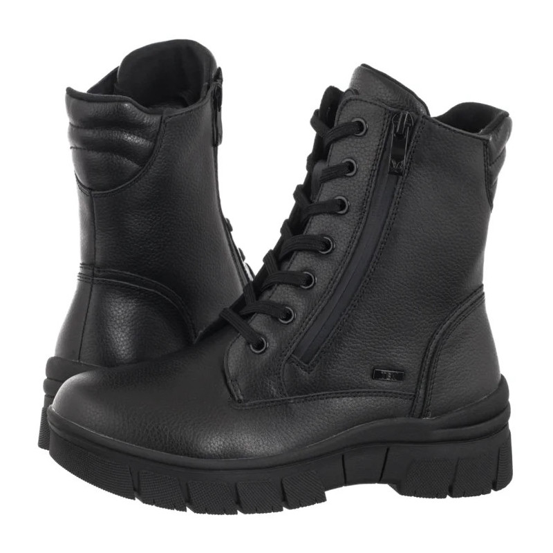 Caprice Czarne 9-26235-41 022 Black Nappa  (CP452-a) kingad