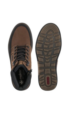 Rieker Brązowe B3331-22 Brown Combination (RI328-a) saapad