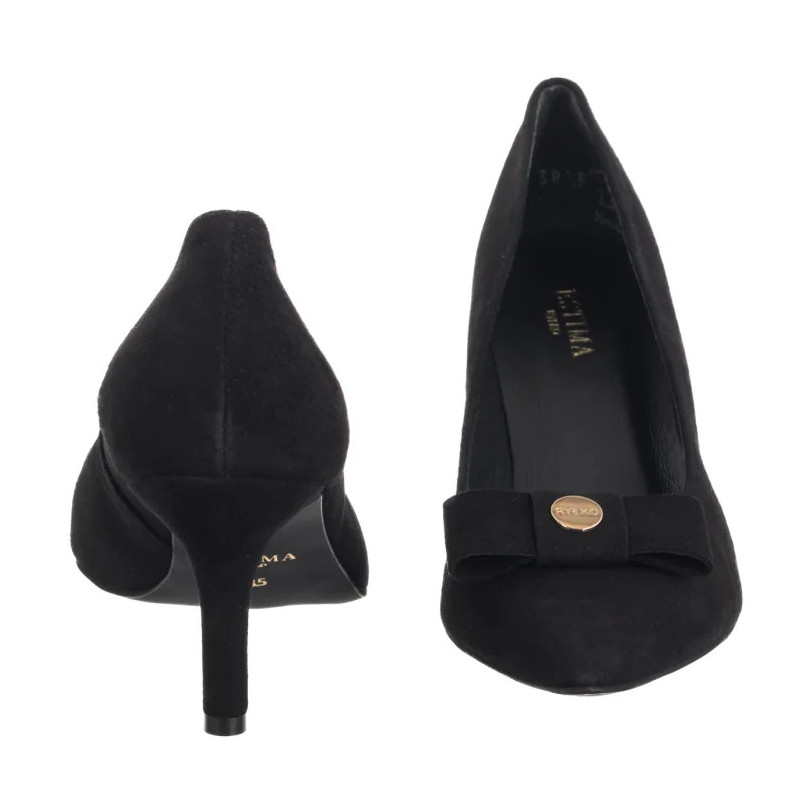 Ryłko Czarne 7YNM3_T8 __14 (RY1206-a) kõrged kontsad