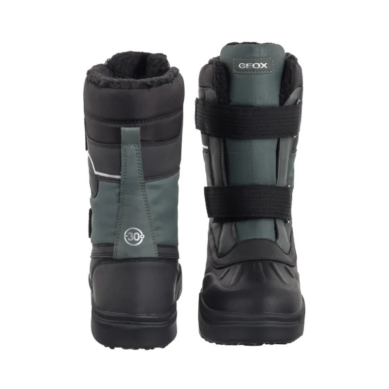 Geox J Bunshee Pg B Abx A Military/Black J46D8A 0MEFU C0498 (GE246-a) saapad