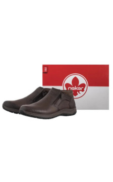 Rieker Brązowe 03657-25 Brown (RI330-a) saapad