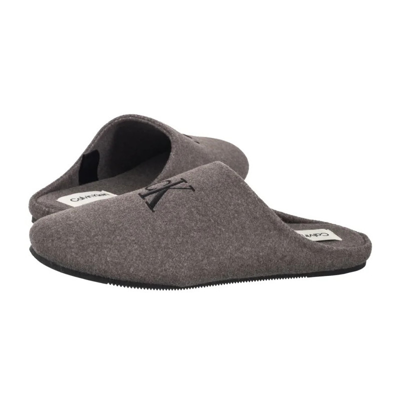 Calvin Klein Home Slipper Mule Granite Gray/Black HM0HM01931 PCG (CK703-a) sussid