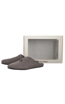 Calvin Klein Home Slipper Mule Granite Gray/Black HM0HM01931 PCG (CK703-a) sussid