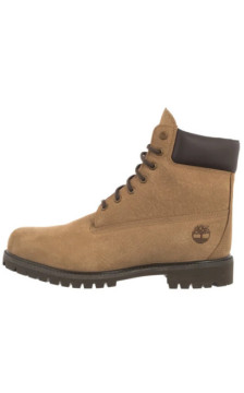 Timberland Premium 6 In Lace Waterproof MD Beige Nubuck W Dk 0A6G1R AFH (TI155-a) saapad