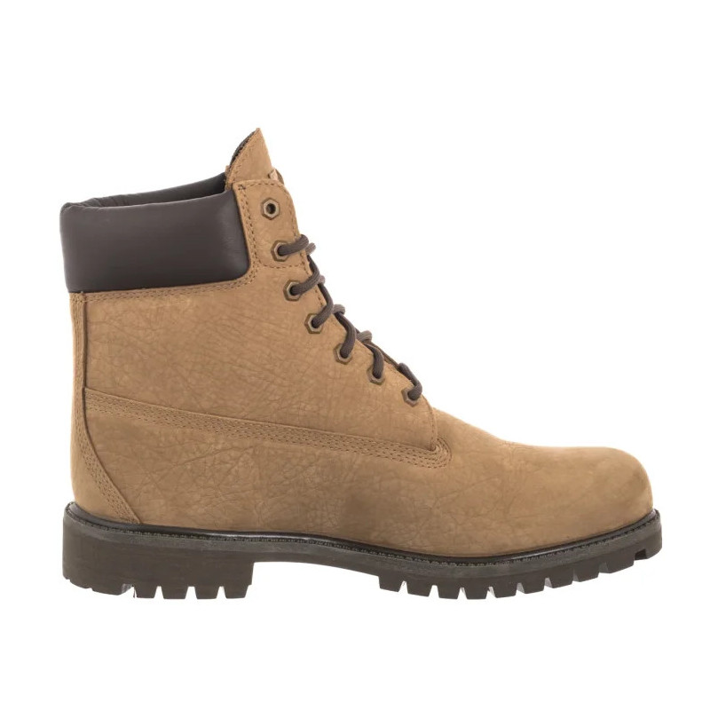 Timberland Premium 6 In Lace Waterproof MD Beige Nubuck W Dk 0A6G1R AFH (TI155-a) saapad