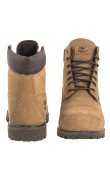 Timberland Premium 6 In Lace Waterproof MD Beige Nubuck W Dk 0A6G1R AFH (TI155-a) saapad