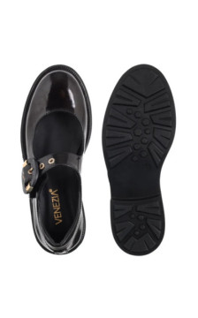 Venezia Czarne V473-01525-04BLA (VE877-a) baleriinid