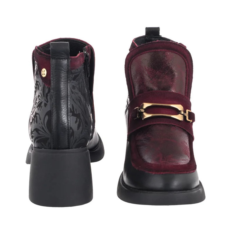 Maciejka Bordowe/Czarne 07139-23/00-8 (MA1462-a) kingad