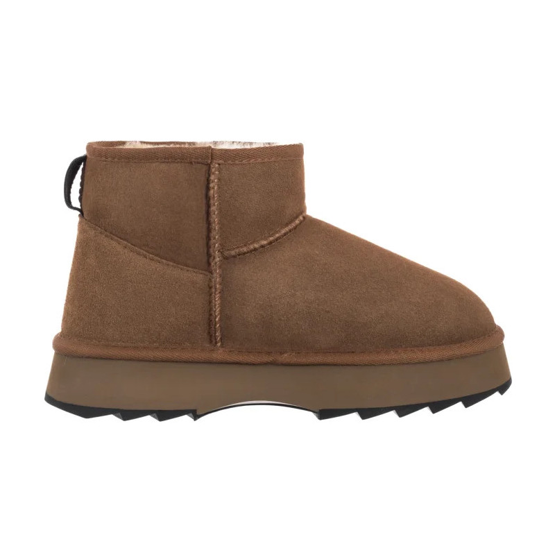 EMU Australia Sharky Micro Flatform Chestnut/Black W13304 (EM551-a) kingad