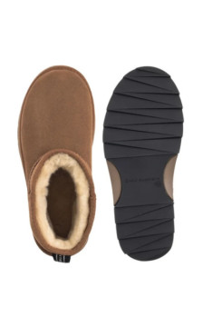 EMU Australia Sharky Micro Flatform Chestnut/Black W13304 (EM551-a) kingad