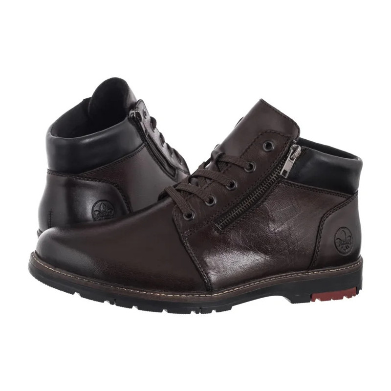 Rieker Brązowe 10502-25 Brown (RI333-a) kingad