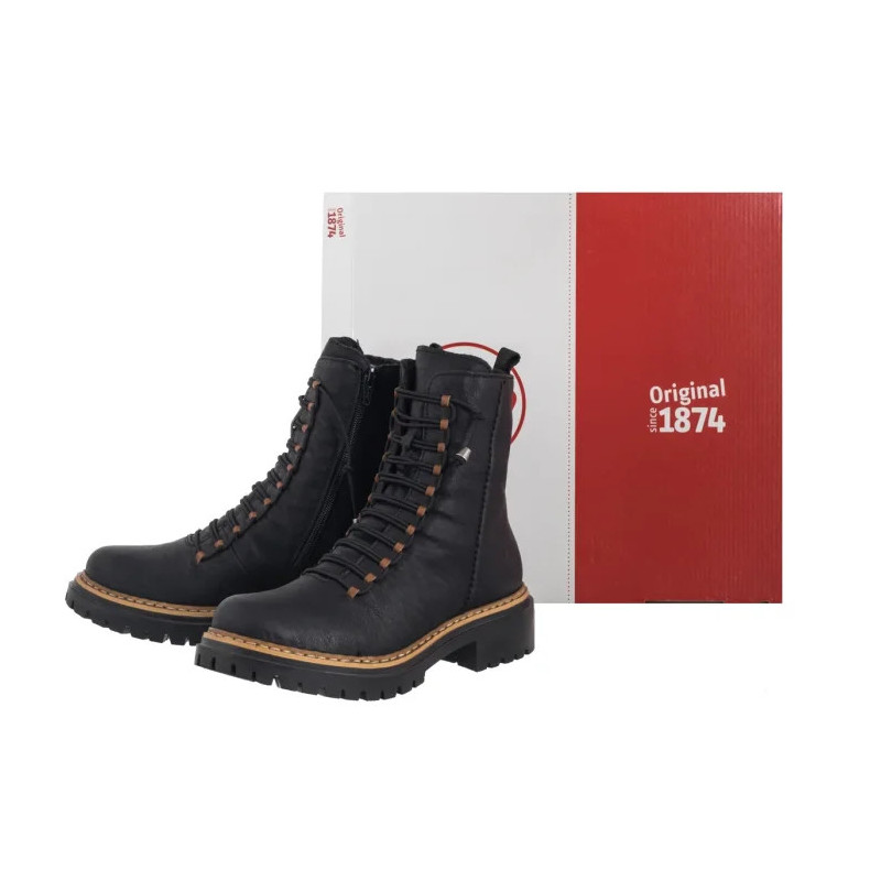 Rieker Czarne 72653-00 Black (RI334-a) saapad