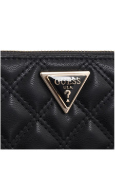 Guess Giully II Slg Med Zip Around SWQG96 73140 Black (GU808-a) käekott