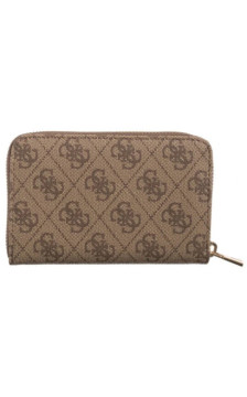 Guess Laurel II Slg Med Zip Around SWSG74 59140 Latte Logo (GU810-b) käekott