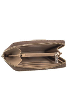 Guess Laurel II Slg Med Zip Around SWSG74 59140 Latte Logo (GU810-b) käekott