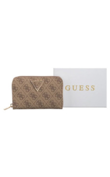 Guess Laurel II Slg Med Zip Around SWSG74 59140 Latte Logo (GU810-b) käekott