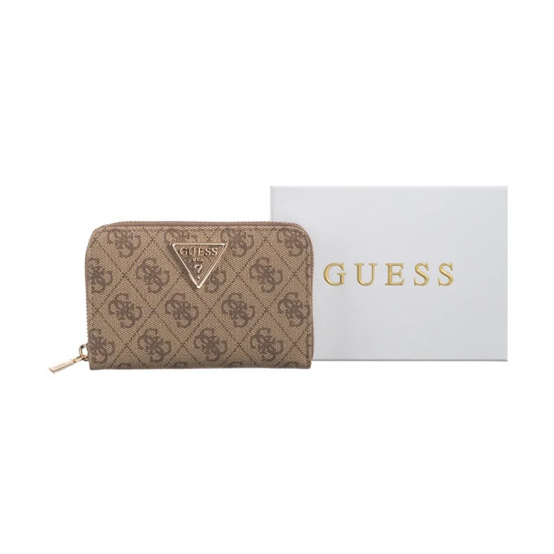 Guess Laurel II Slg Med Zip Around SWSG74 59140 Latte Logo (GU810-b) käekott