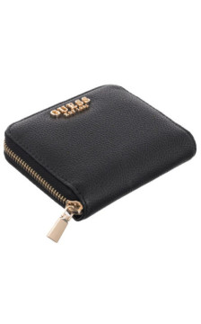 Guess Laurel II Slg Small Zip Around SWBG74 59137 Black (GU811-a) käekott