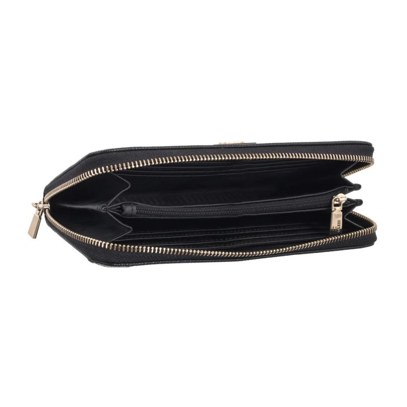 Guess Laurel II Slg Large Zip Around SWZG74 59146 Black (GU812-a) käekott