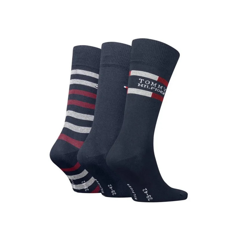 Tommy Hilfiger TH Men Sock 3p Giftbox Tommy Stri 701235376 001 804 (TH1411-a) sokid