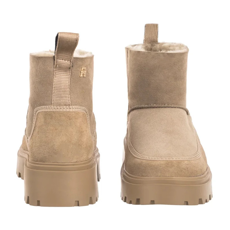 Tommy Hilfiger Real Shearling Pullon Snowboot Horsedish FW0FW08997 ACC (TH1416-a) kingad