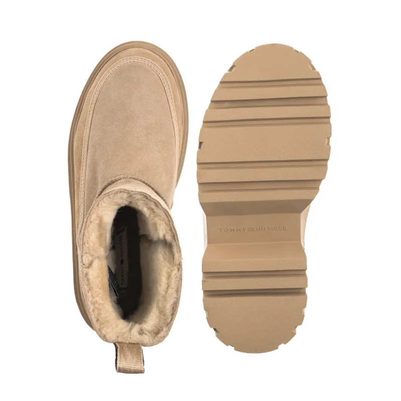 Tommy Hilfiger Real Shearling Pullon Snowboot Horsedish FW0FW08997 ACC (TH1416-a) kingad