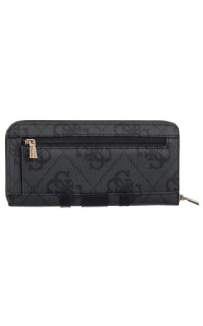 Guess Erenia Slg Large Zip Around SWSO78 38146 Coal Logo  (GU814-a) käekott