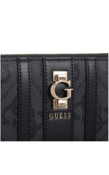Guess Erenia Slg Large Zip Around SWSO78 38146 Coal Logo  (GU814-a) käekott