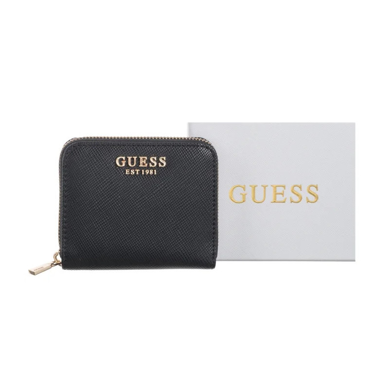Guess Laurel II Slg Small Zip Around SWZG74 59137 Black (GU815-a) käekott