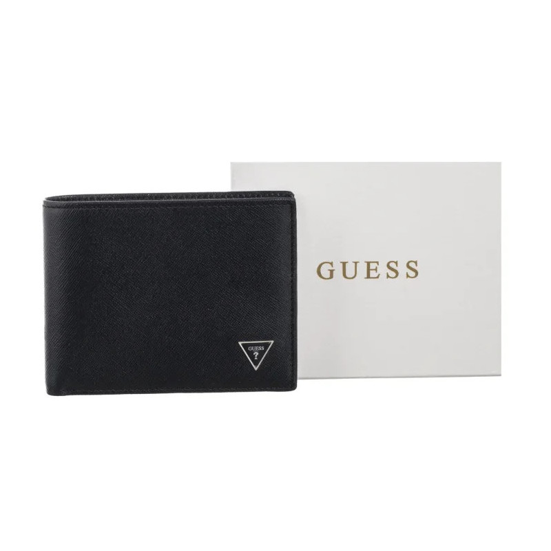 Guess Milano Bifold M Double SMCSLE LEA24 BLA (GU819-a) käekott