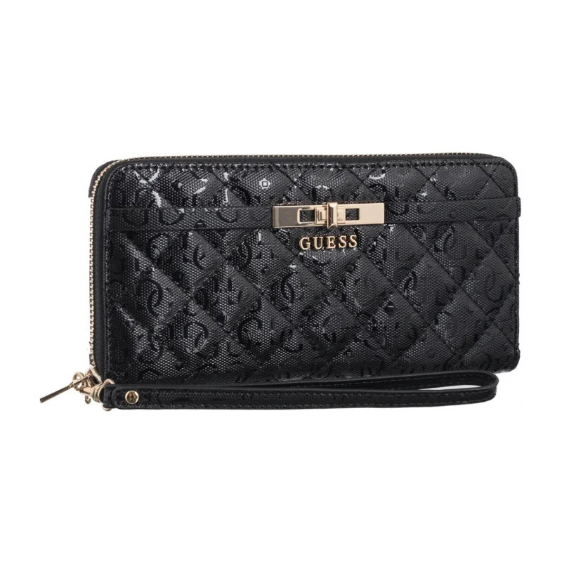 Guess Idra Slg Large Zip Around SWGG81 57146 Black (GU821-a) käekott