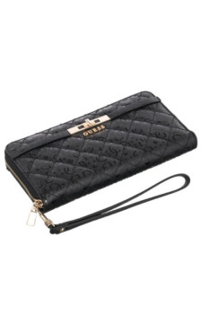 Guess Idra Slg Large Zip Around SWGG81 57146 Black (GU821-a) käekott