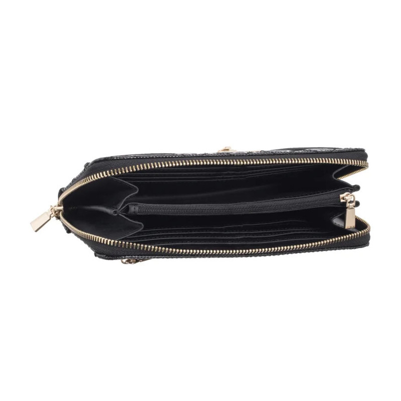 Guess Idra Slg Large Zip Around SWGG81 57146 Black (GU821-a) käekott