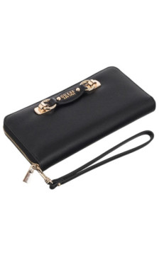 Guess Mimima Slg Large Zip Around SWBG80 145146 Black (GU822-a) käekott