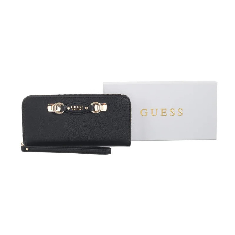Guess Mimima Slg Large Zip Around SWBG80 145146 Black (GU822-a) käekott