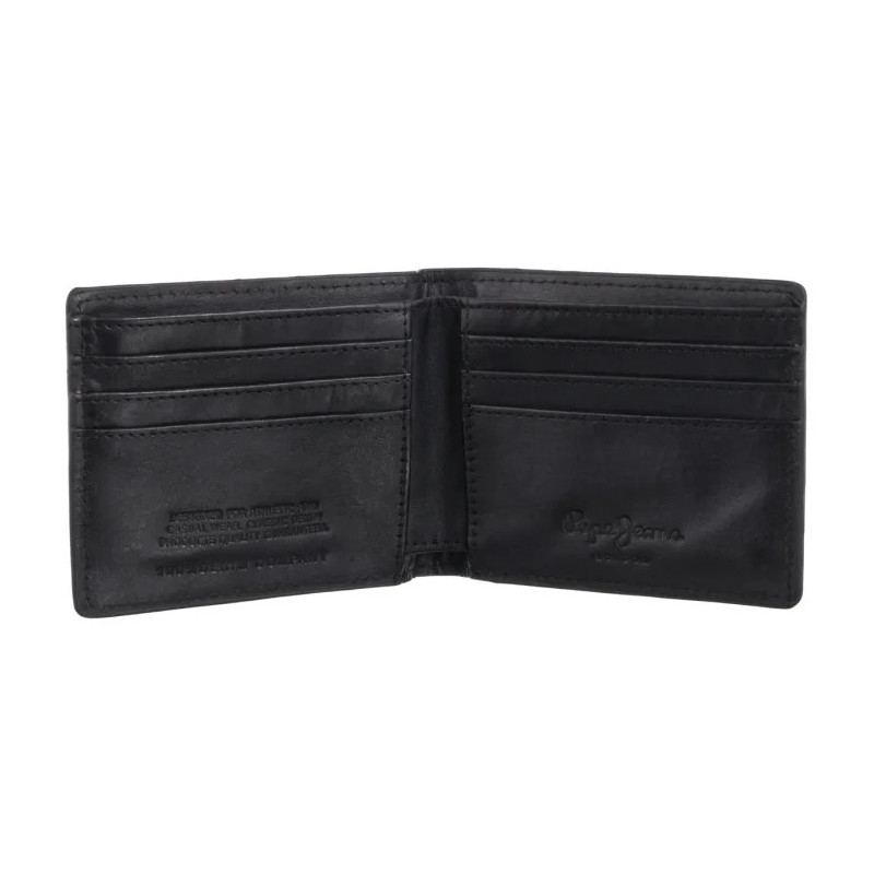 Pepe Jeans Tate Wallet Black PM070387 999 (PE91-a) käekott