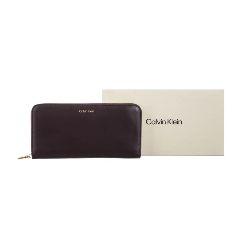 Calvin Klein CK Puller Large Zip Around Fudge LV04F1093G BAP (CK692-b) käekott