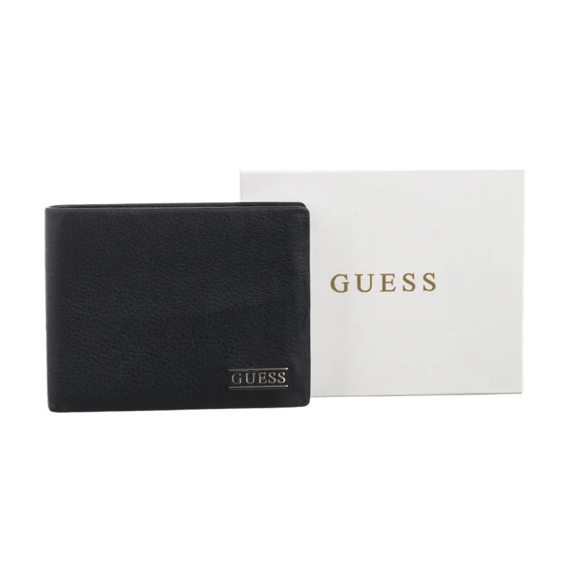 Guess Boston Bifold S SMNEBR LEA20 BLA (GU817-a) käekott