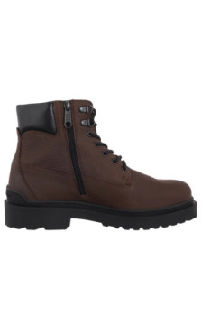 Tommy Hilfiger Tjm Lace Up Boot Leather Legacy Brown EM0EM01629 GV0 (TH1415-a) saapad