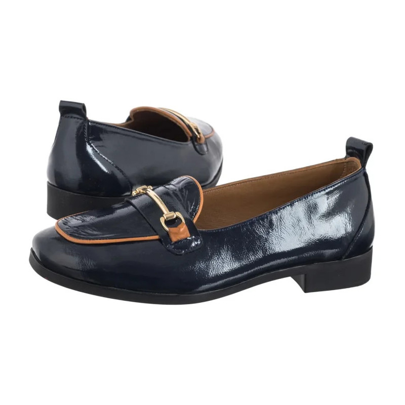 Venezia Granatowe Lakierowane V467-0627-04NAV (VE887-a) kingad