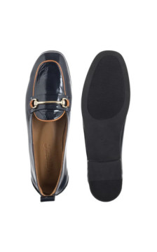 Venezia Granatowe Lakierowane V467-0627-04NAV (VE887-a) kingad