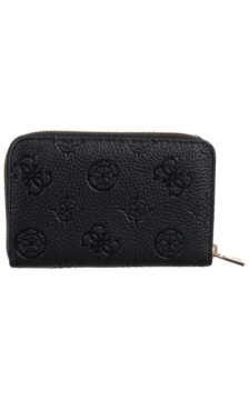 Guess Cresidia II Slg Medium Zip Around SWPD98 88140 Black Logo (GU786-b) käekott