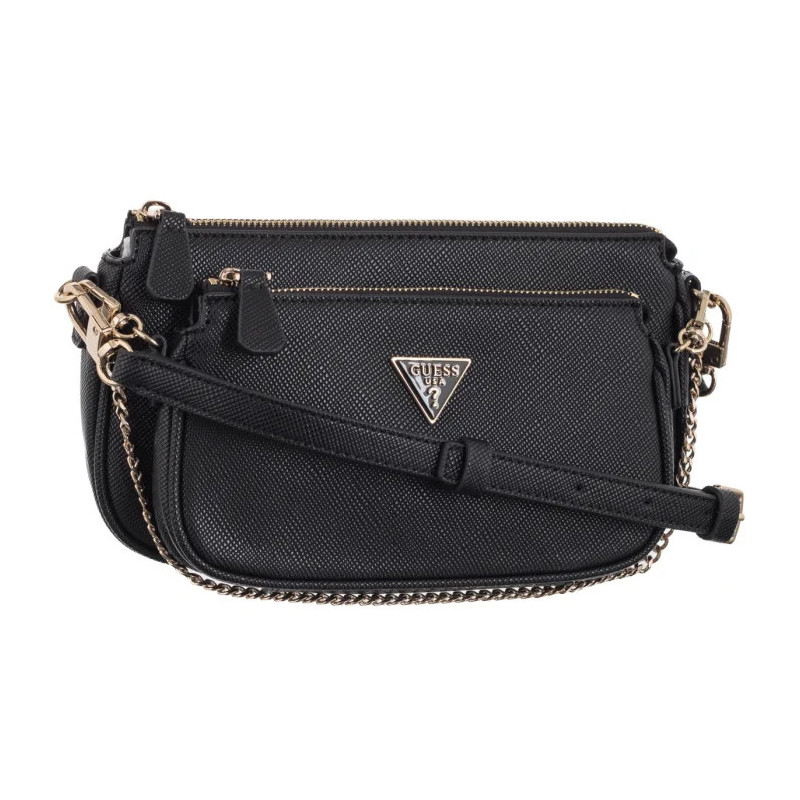 Guess Noelle II Dbl Pouch Crossbody HWZG96 72710 Black (GU826-a) käekott