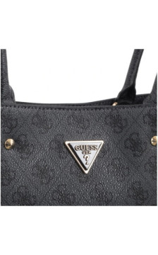 Guess Meridian II Shoulder Satchel HWSG69 74090 Coal Logo (GU827-a) käekott
