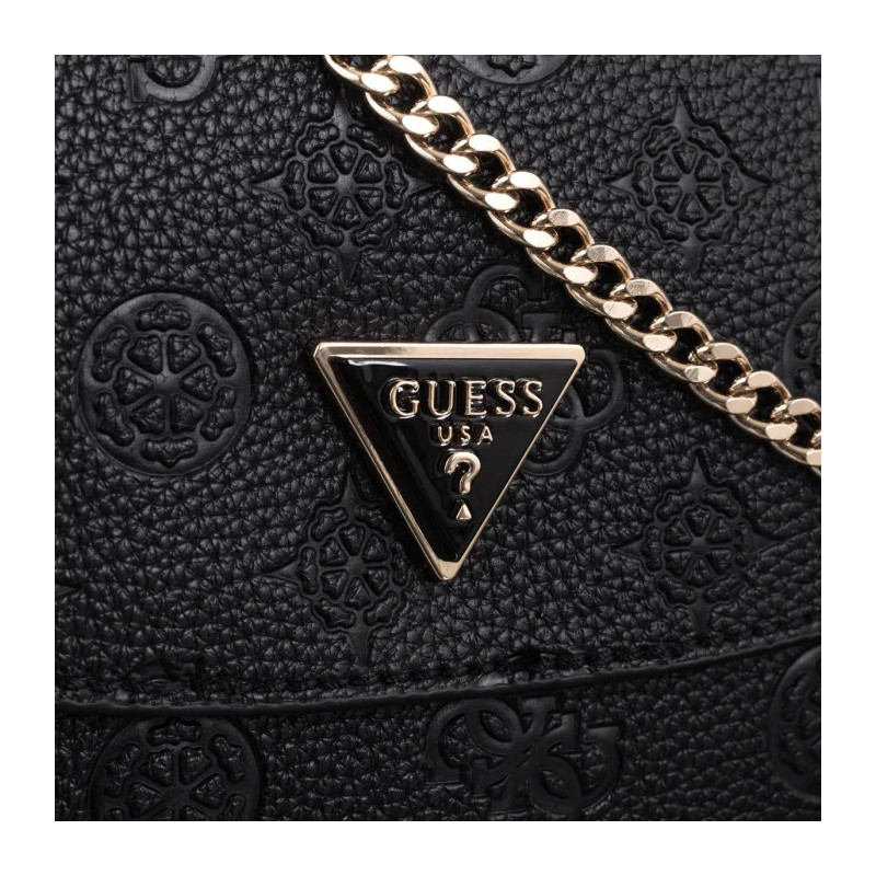 Guess Cresidia II Cnvrtbl XBody Flap HWPD98 88210 Black Logo (GU828-a) käekott