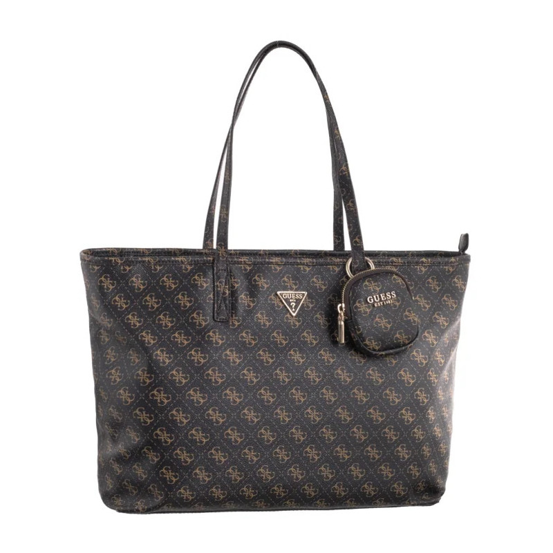 Guess Power Play II Large Tech Tote HWQG71 24240 Brown Logo (GU829-a) käekott