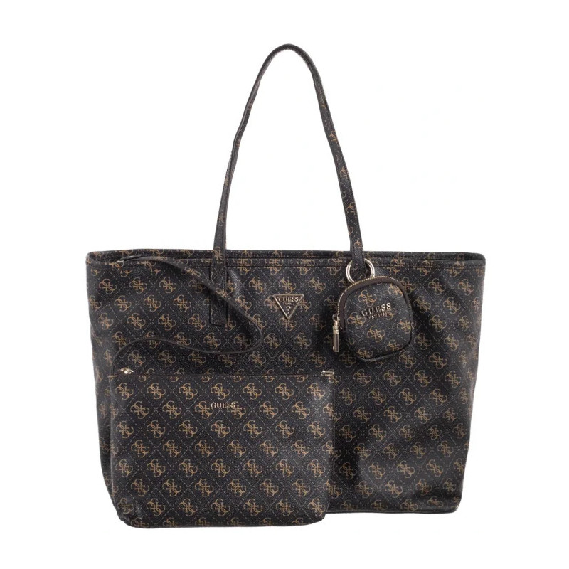 Guess Power Play II Large Tech Tote HWQG71 24240 Brown Logo (GU829-a) käekott