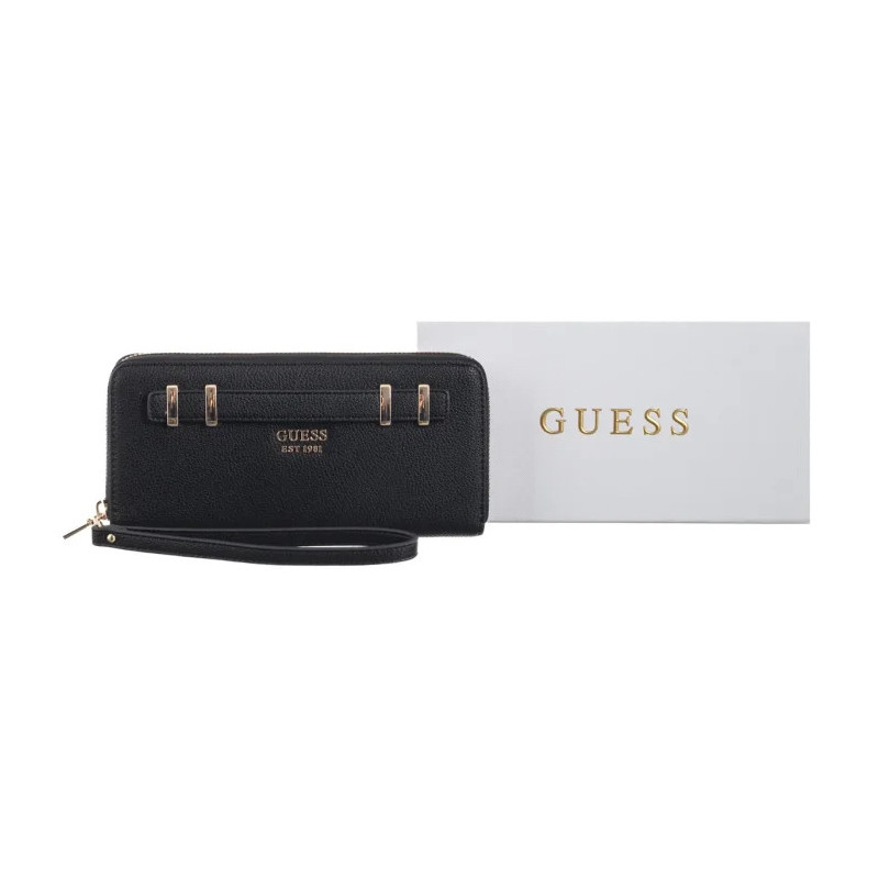 Guess Gregoria Slg Large Zip Around SWBG85 46146 Black (GU835-a) käekott